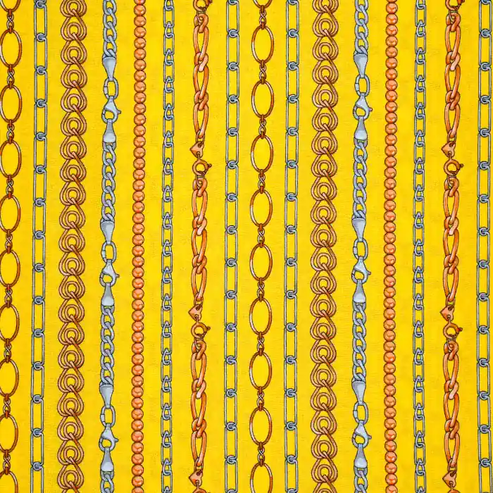 Original Gewebe, Viskose, Streifen, 25894-193, gelb