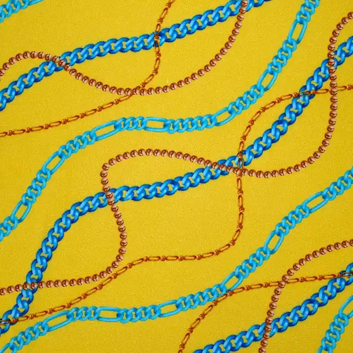 Gewebe, Viskose, abstrakt, 25894-5, gelb Limited Edition