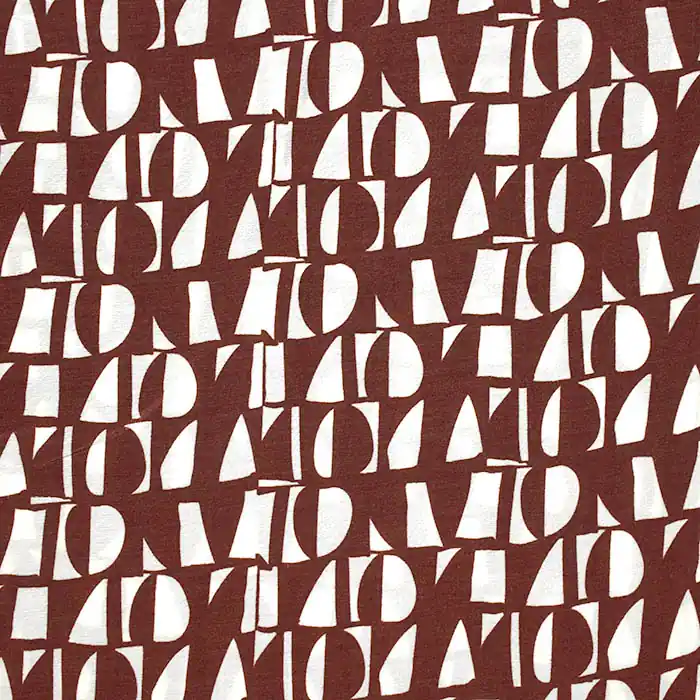 Neue Kollektion Gewebe, Viskose, geometrisch, 25835-31, braun