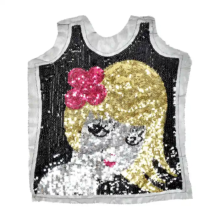 Panel, Pailletten, 42 x 48 cm, 22631-10 Heute Kaufen