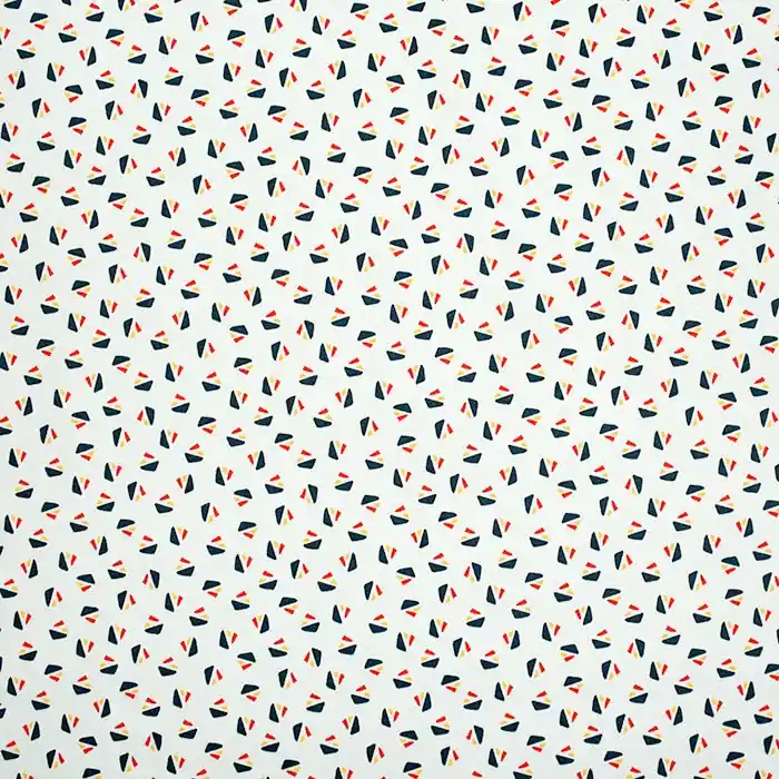 Ab Werk Satin, Baumwolle, geometrisch, 23796-005, mint