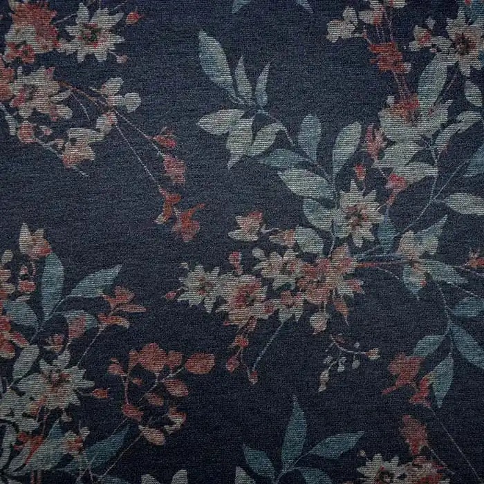 Wirkware, dicht, floral, 25718-001, schwarz Knallerangebot