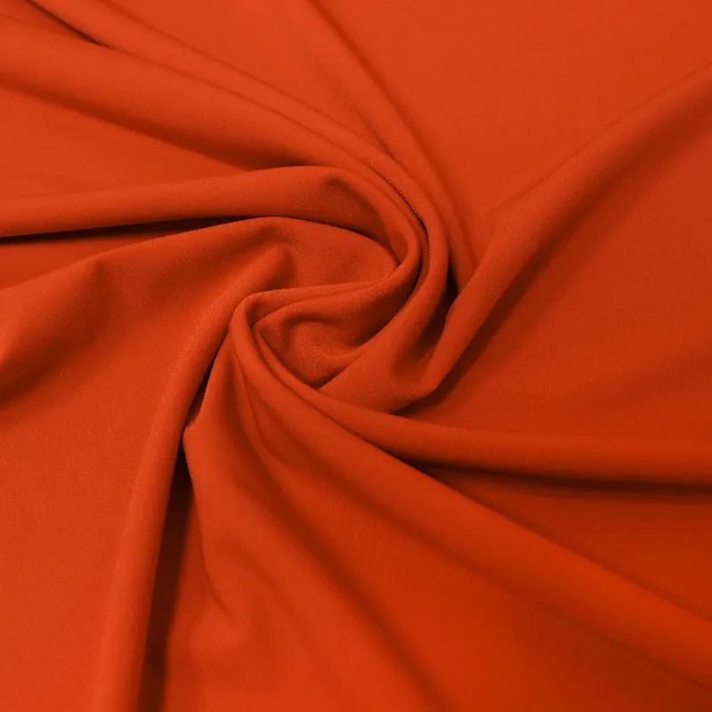 Zertifiziert Gewebe, Polyester, dünn, 003_13460-11, orange