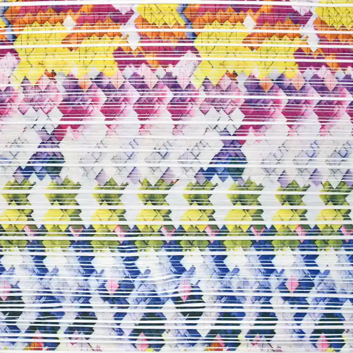 Solange Der Vorrat Reicht Plissee, Gewebe, geometrisch, 20875-0801