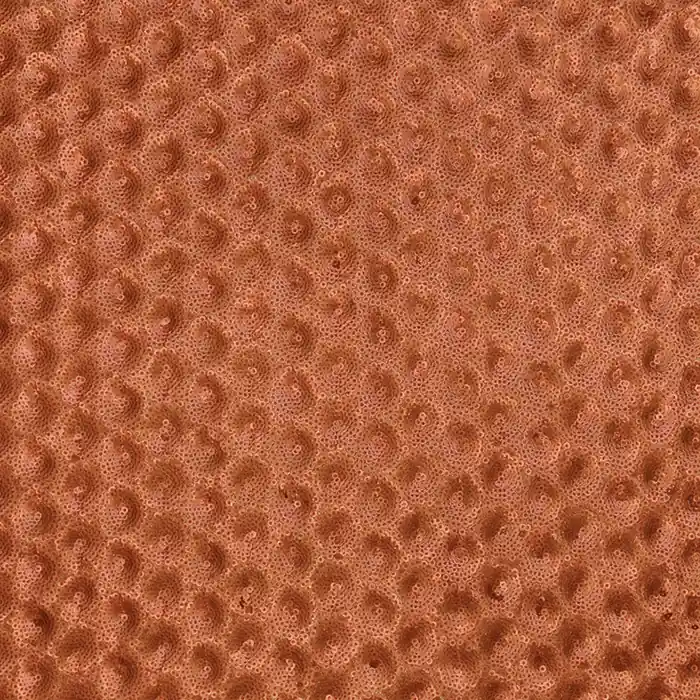 Pailletten auf Netz, 16022-251, orange Geld-Zurück-Garantie