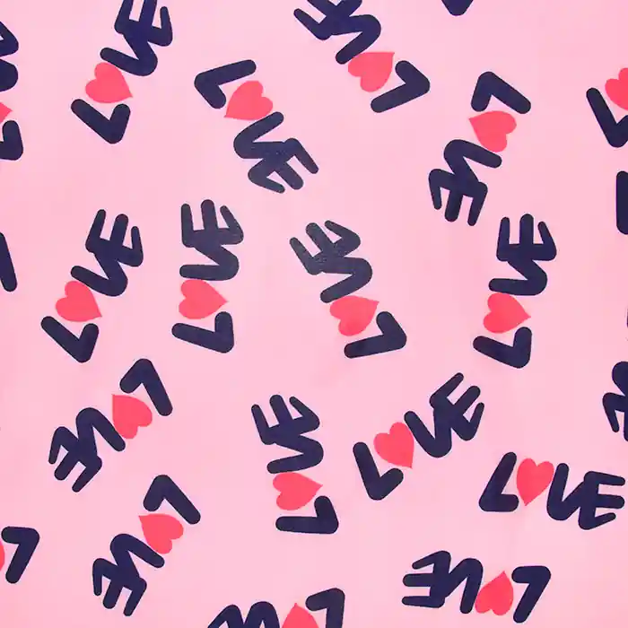 Gewebe, dünn, Herzen, 22521-34, rosa Super-Preis