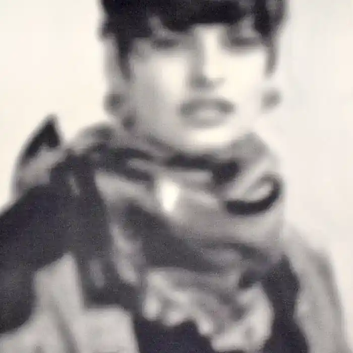 Wolle für Mäntel, Porträt, 22679-2, schwarz-weiß Neu Im Sortiment