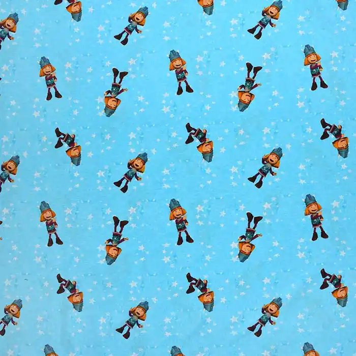 Nur Für Kurze Zeit Jersey, Baumwolle, digital, für Kinder, 23464-0801