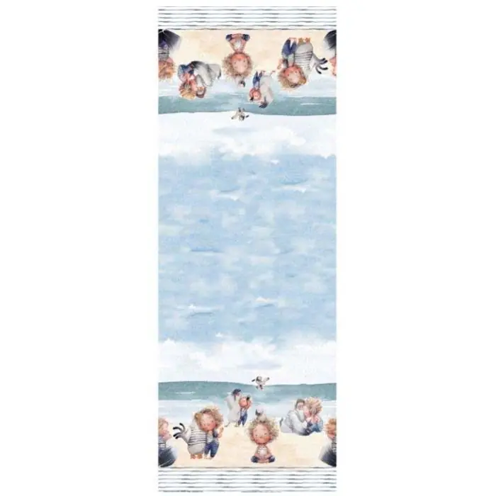 Mengenrabatt Jersey, Baumwolle, digital, Meer, 25476-02