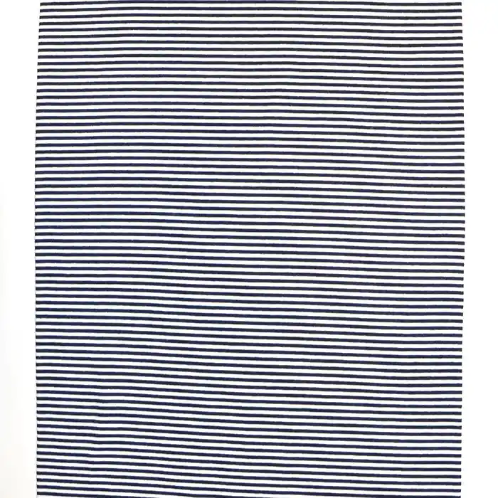 Bündchen, Streifen, 17184-008, weißblau Rabatt