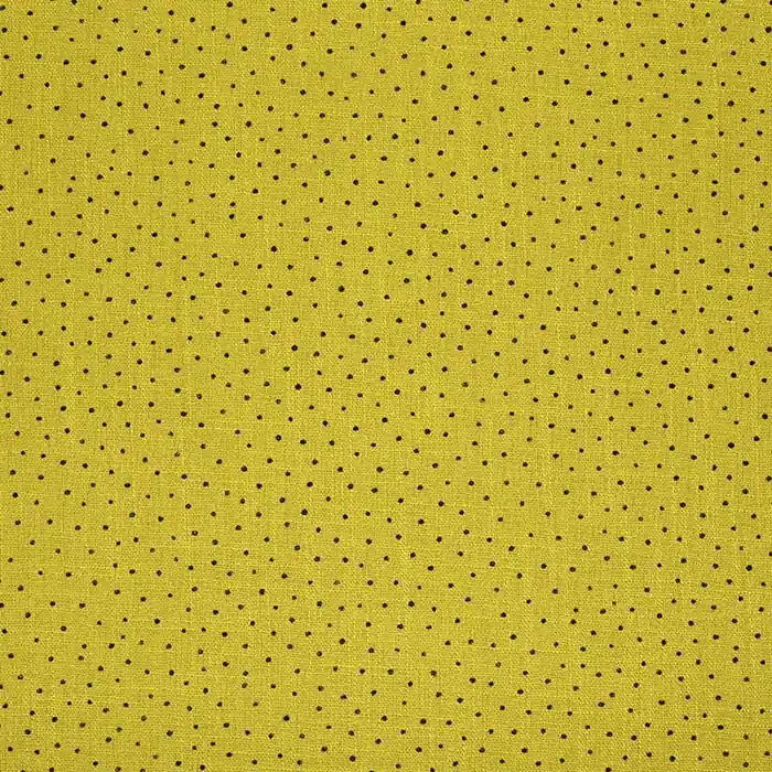 Bestpreis Gewebe, Baumwolle, Punkte, 23540-010, gelb-grün