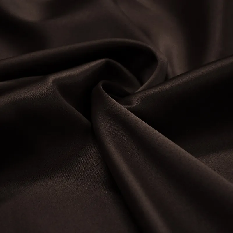 Garantierte Lieferung Satin, Baumwolle, Polyester, 10590, dunkelbraun