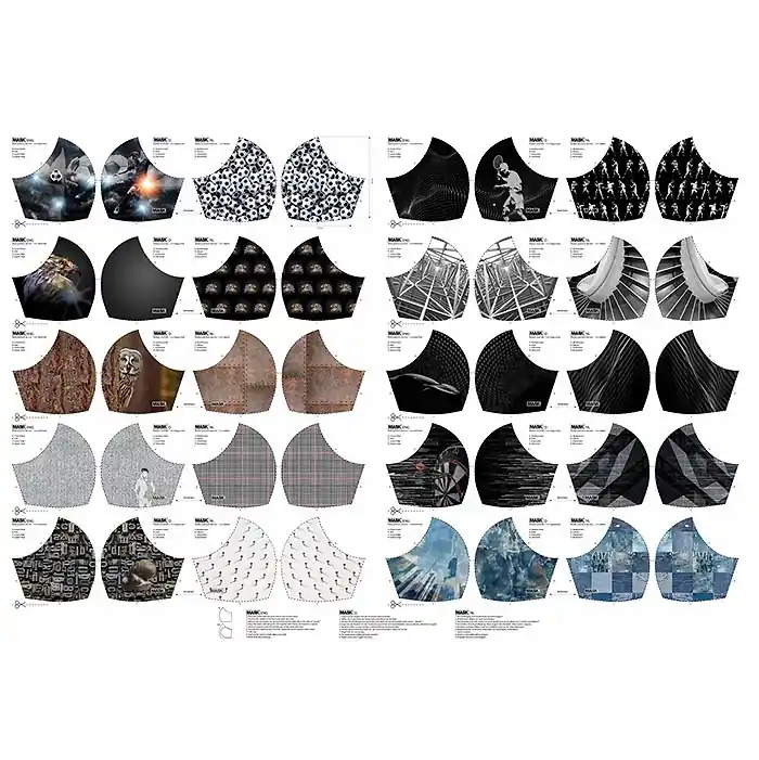 Online Kaufen Baumwolle, Popeline, Schutzmasken, 23767