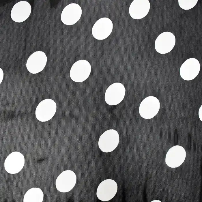 Chiffon, Poylester, Punkte, 22018-7 Exklusiv