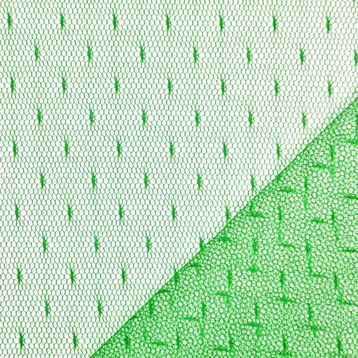 Netzstoff, dehnbar, Punkte, 19002-21, grün Heute Kaufen