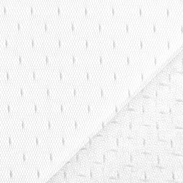 Netzstoff, dehnbar, Punkte, 19002-1, creme Gleich Bestellen