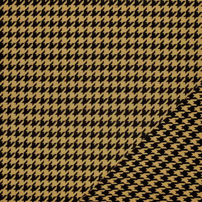 Gewebe, elastisch, Pepita, 21676-037, gelb Sonderangebot