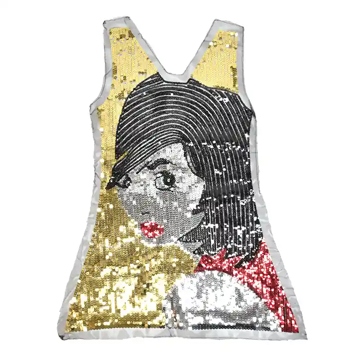 Sofort Bestellen Panel, Pailletten, 52 x 69 cm, 22631-22