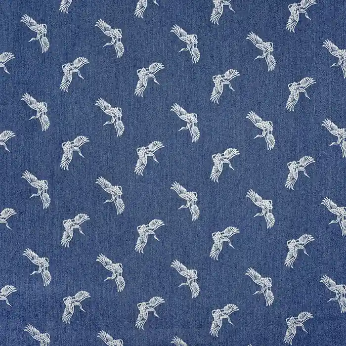 Chambray, Tiere, 20234-011 Neue Kollektion