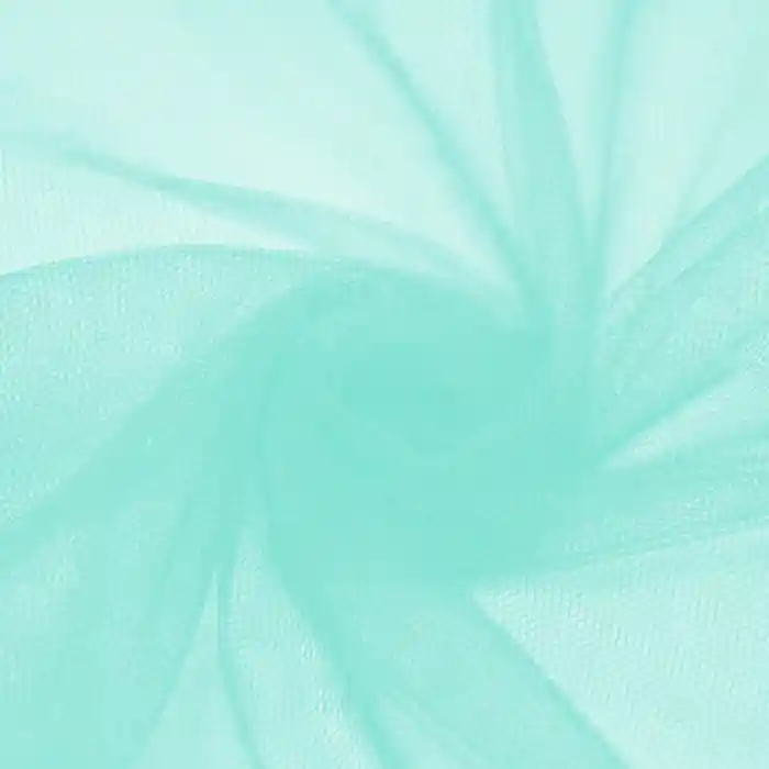 Kostenfreie Lieferung Tüll, weich, glänzend, 20189-10719, mintblau