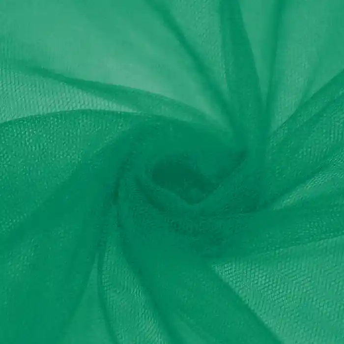 Tüll, weich, glänzend, 20189-59521, grün Solange Der Vorrat Reicht