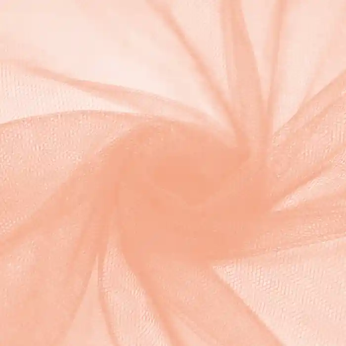Tüll, weich, matt, 20190-31, aprikose Top-Preis
