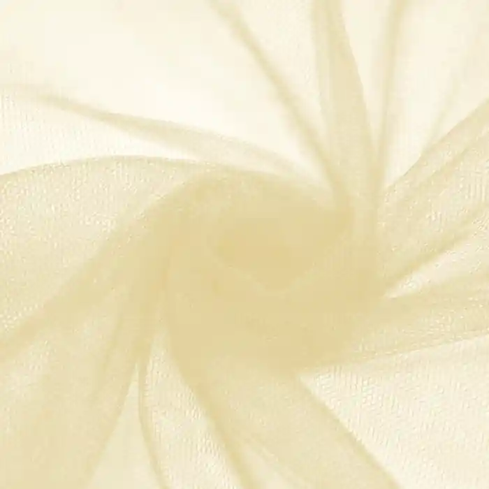 Tüll, weich, glänzend, 20189-14, beige Mega-Angebot