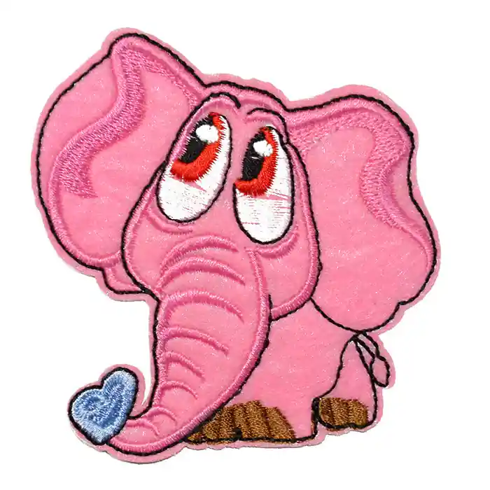 Knallerangebot Applikation, Elefant, 18345-006, rosa