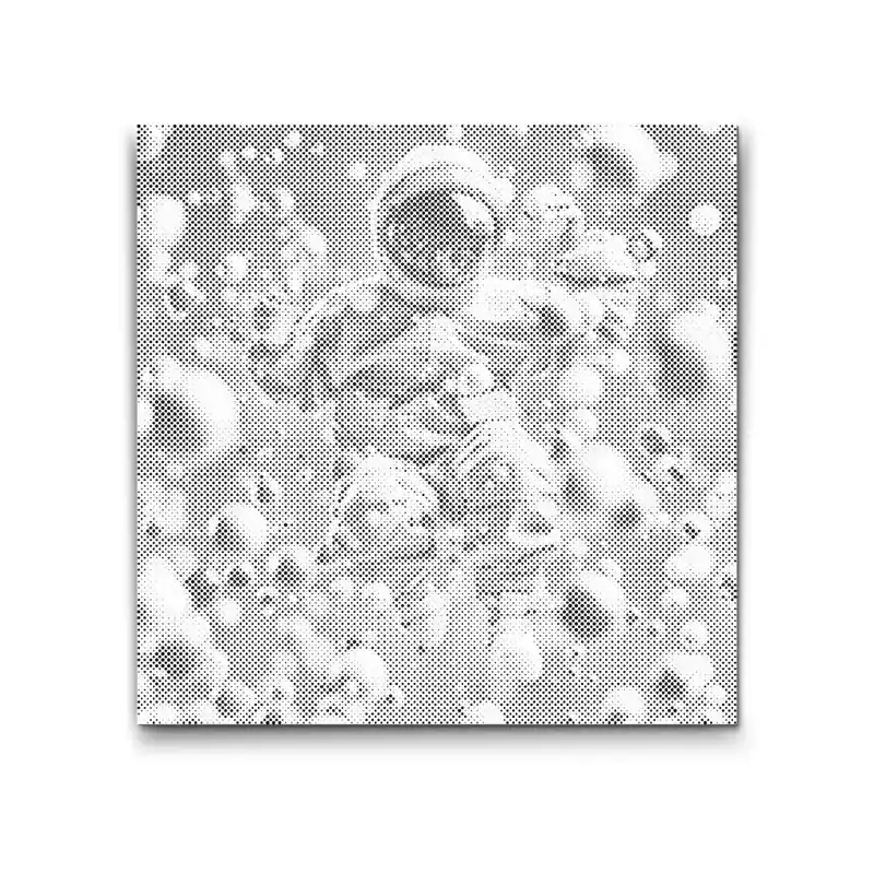 Heißes Angebot Punktmalerei – Abstrakter Astronaut