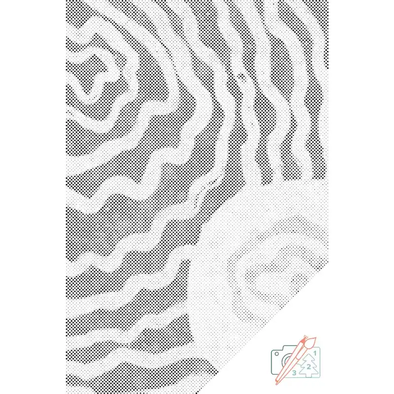 Punktmalerei – Abstrakter Hintergrund in Grau 2 Top-Seller