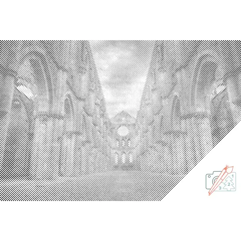 Punktmalerei – Abtei von San Galgano, Toskana Im Trend