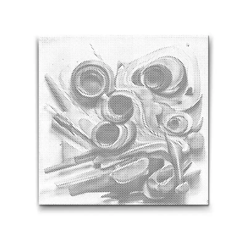 Top-Angebot Punktmalerei – Abstrakter Aquarellfleck 3