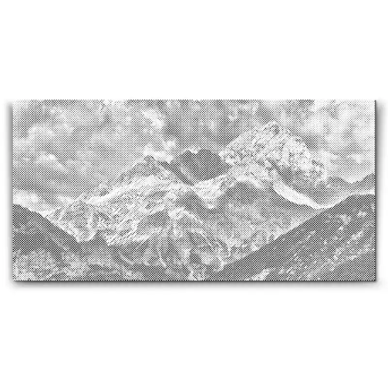 Punktmalerei – Alpen, Berg Triglav – Slowenien Bestpreis