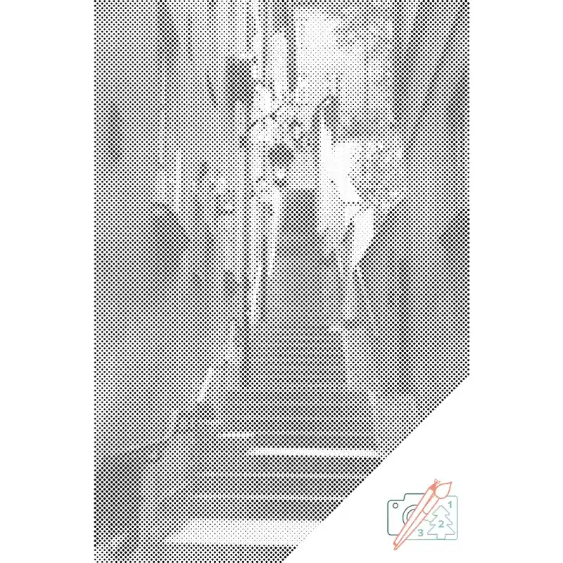 Markenprodukt Punktmalerei – Altstadt, Warschauer Gasse