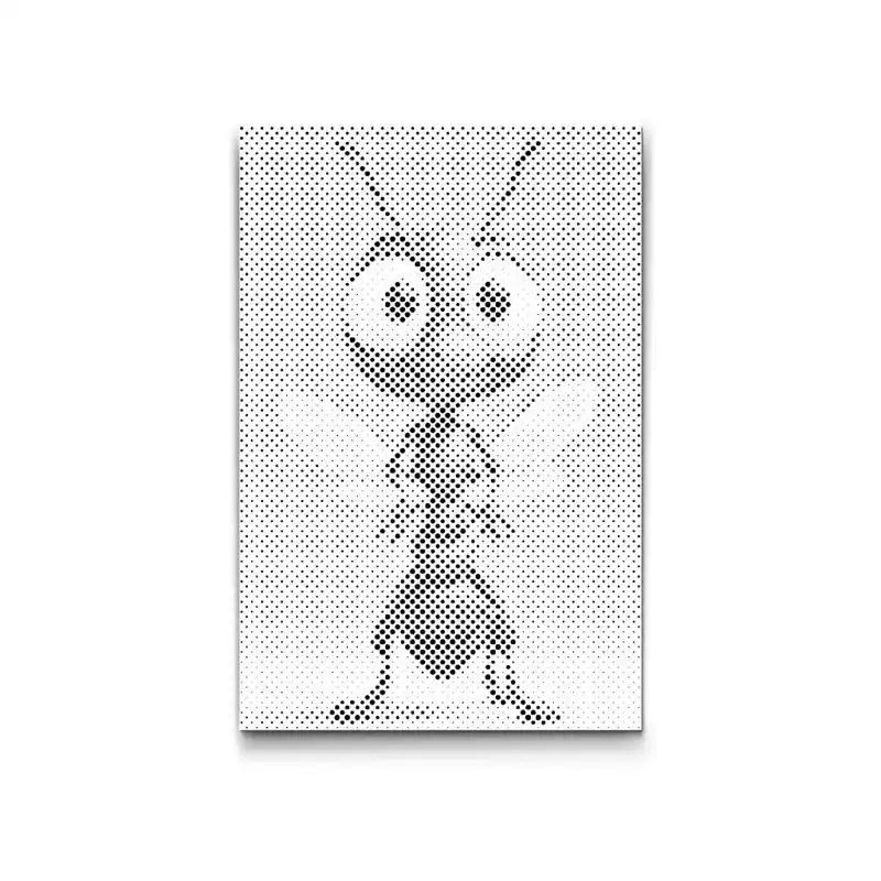 Punktmalerei – Ameise für Kinder Solange Der Vorrat Reicht