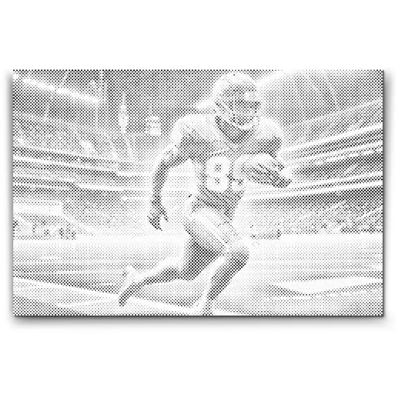 Punktmalerei – American Football Zertifiziert