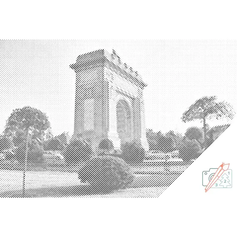 Ab Werk Punktmalerei – Arc de Triomphe, Bukarest