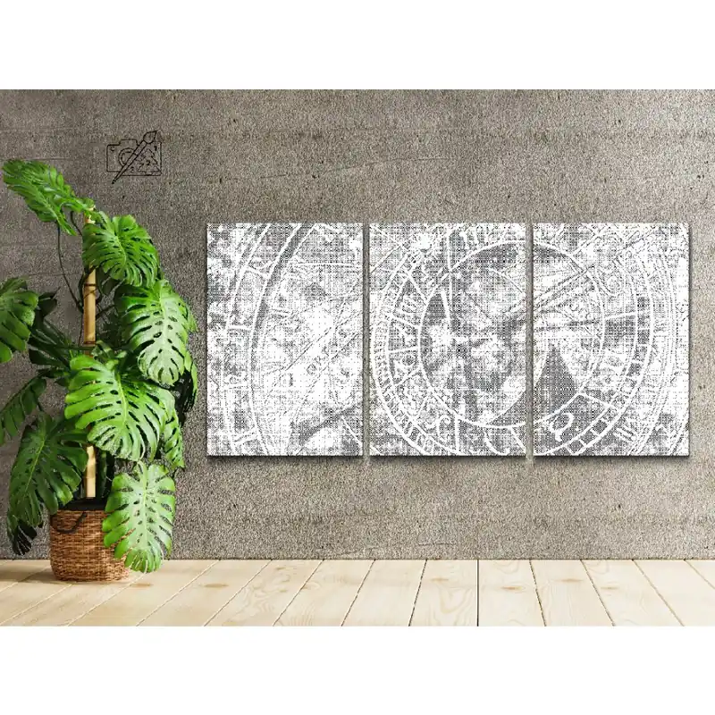 Punktmalerei – Astronomische Uhr (3er-Set) Großhandel