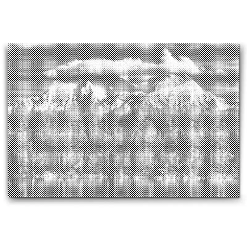 Beliebt Punktmalerei – Aussicht in Berchtesgaden – Deutschland