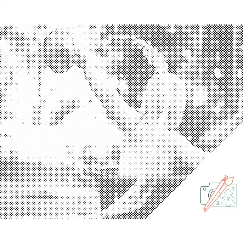 Neue Ware Punktmalerei – Baby Bad