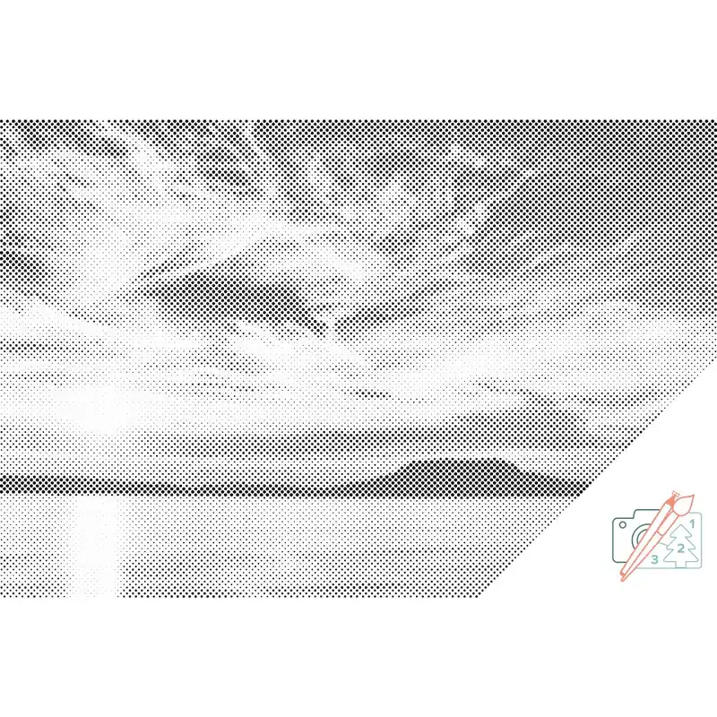 Markenprodukt Punktmalerei – Balaton