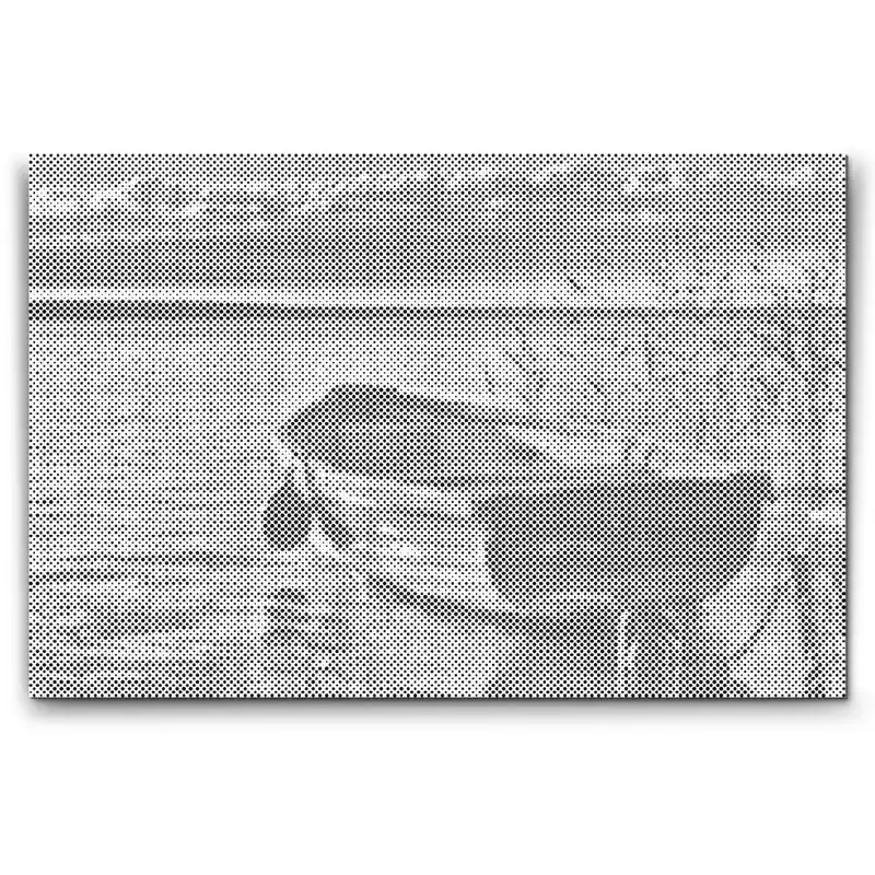 Punktmalerei – Balaton, Boot – Ungarn Angebot