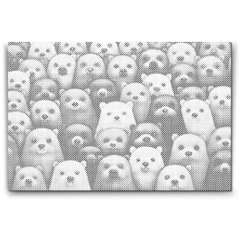 Punktmalerei – Bären, wohin man blickt Sonderaktion