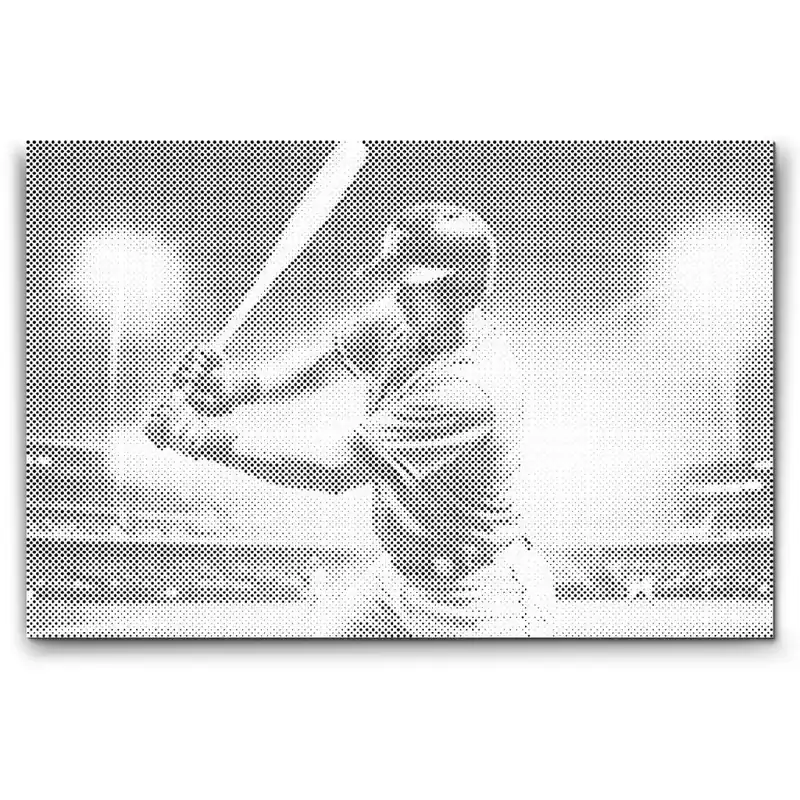 Nur Heute Punktmalerei – Baseball