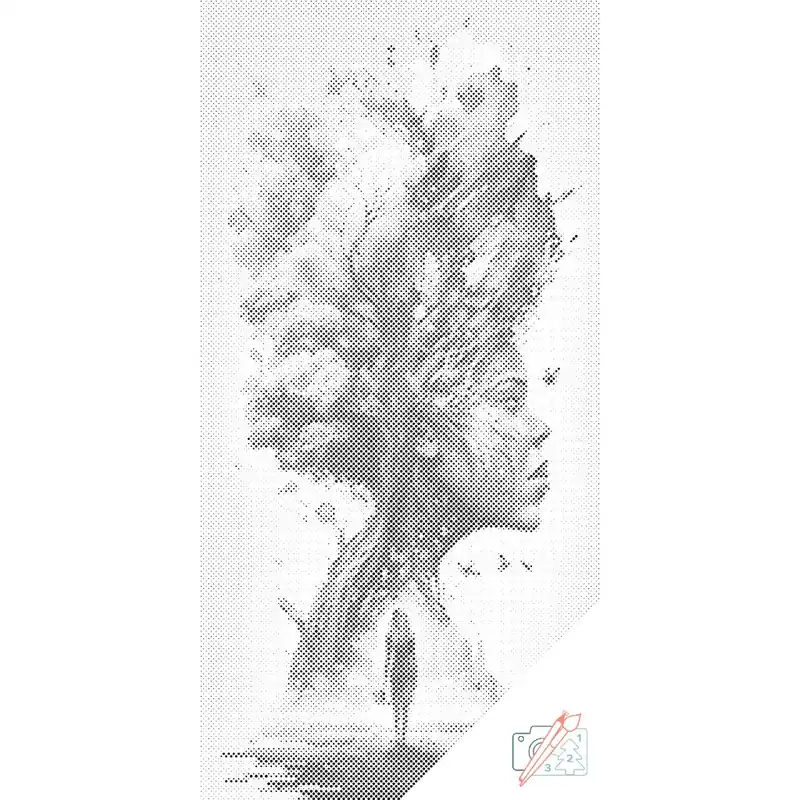 Punktmalerei – Baum des Lebens im Kopf Mega-Angebot