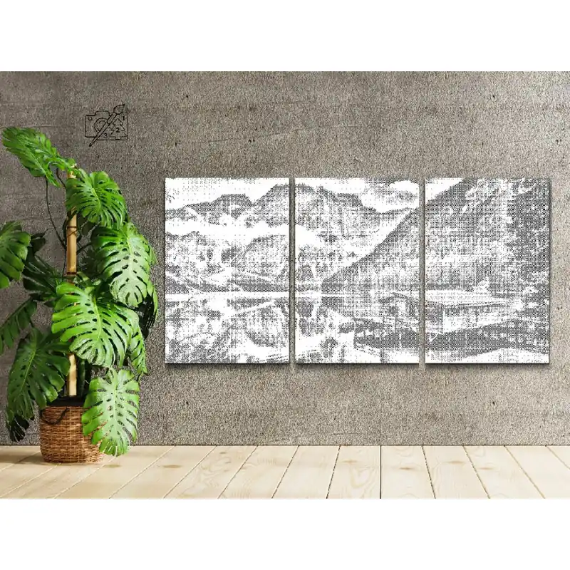 Punktmalerei – Berghütte (3er-Set) Jetzt Bestellen