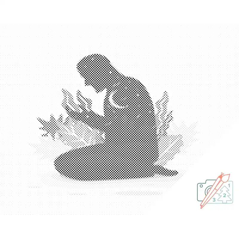 Punktmalerei – Beten Bestpreis