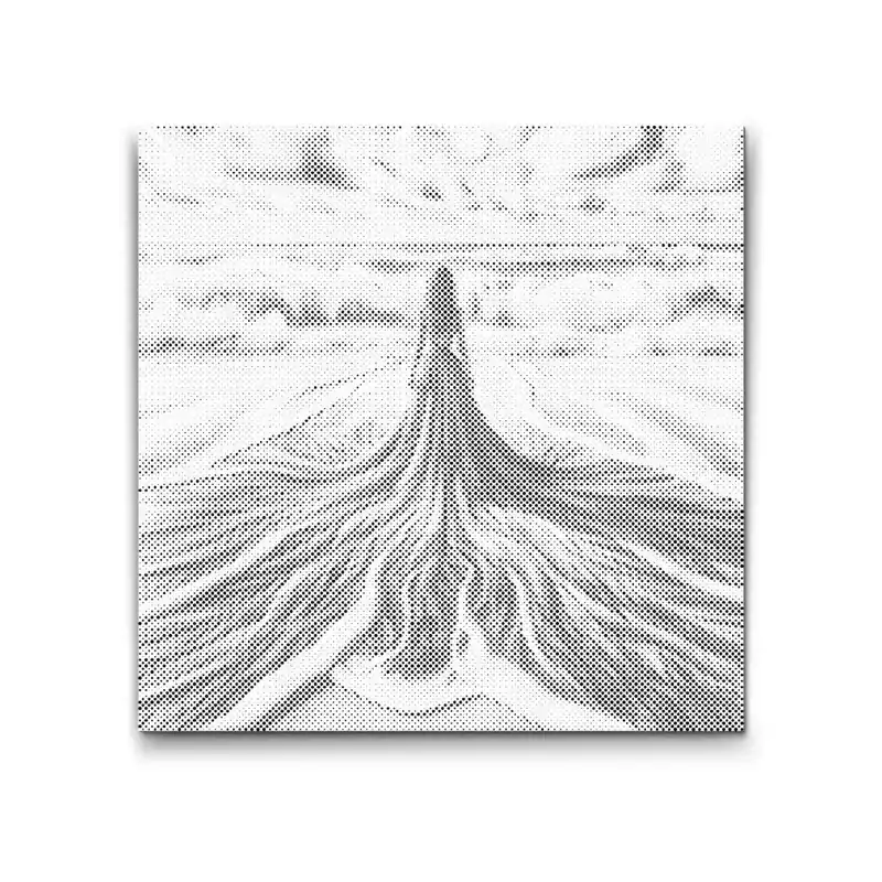 Kostenloser Rückversand Punktmalerei – Blick auf den Ozean