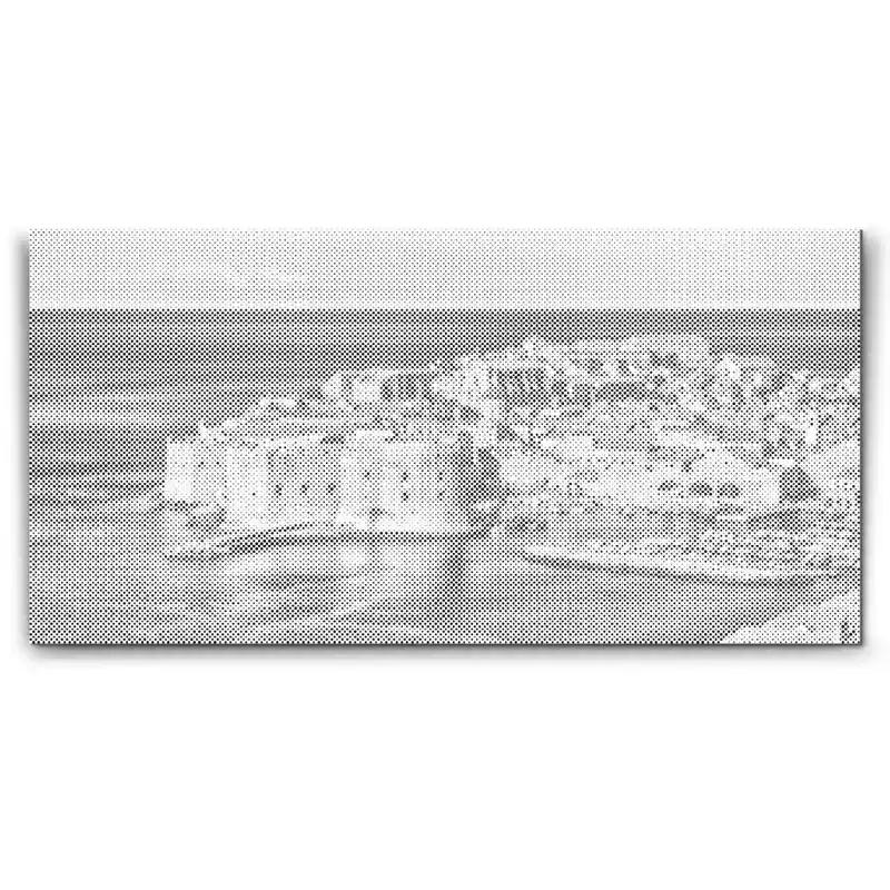 Punktmalerei – Blick auf Dubrovnik – Kroatien Bestseller