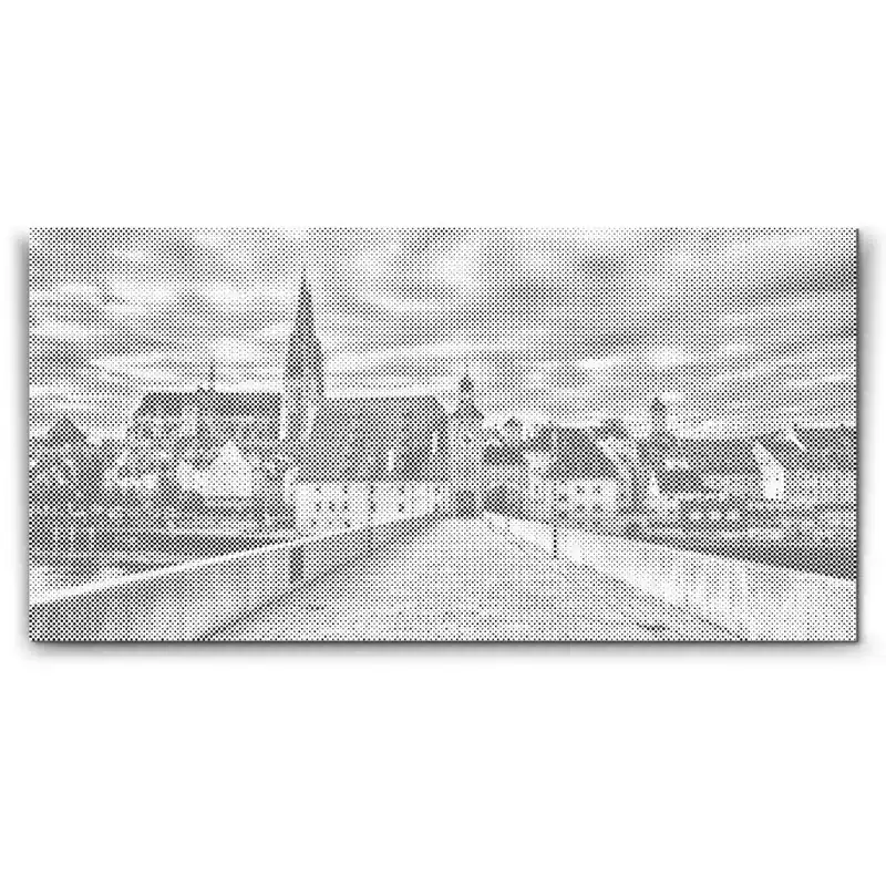 Neuheit Punktmalerei – Blick auf Regensburg – Deutschland